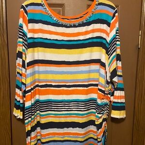 # Ruby Rd. 3x striped top